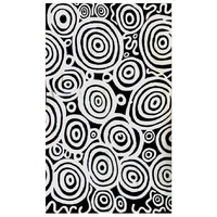 Aboriginal Art Handmade (6'x 4') Wool Rug (Chainstitched) (183cm x 122cm) - The Seven Sisters