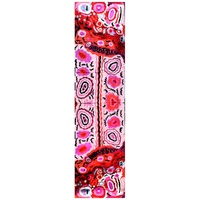 Aboriginal Art Handmade Wool Runner (Chainstitched) (76cm x 304cm) - Mala