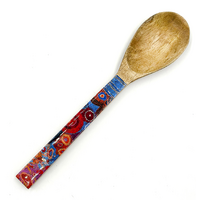 Better World Aboriginal Art Wooden/Resin Serving Spoon - Seven Sisters