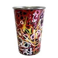 Utopia Aboriginal Art Stainless Steel (455ml) Tumbler - Women&#39;s Ceremony