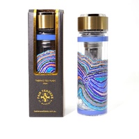 Dogwood Tree Dreaming - Thermo Double-Walled Glass Tea Infuser Flask (290ml)