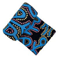 Better World Aboriginal Art Knitted Cotton Throw Rug - Pikilyi
