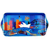 Jijaka Aboriginal Art Long Melamine Scatter Tray - Sydney