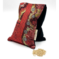 Better World Aboriginal Art Wheat Bag - Family and Country