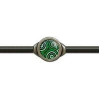 Allegria Handmade Aboriginal Art Giftboxed Bracelet - Waterholes (Round)