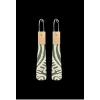 Moe Moe Design Silver Alloy Beacon MOSS Earrings - Two Dogs Dreaming