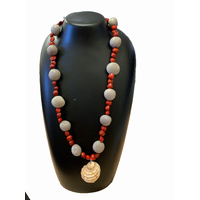 Yangga Art Native Seed Necklace - Cone Shell Pendant