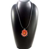 Yijan Aboriginal Art Pendant - Fire N Water
