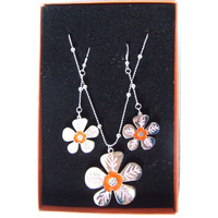 Yijan Aboriginal Art Jewellery Set - Waterlillies