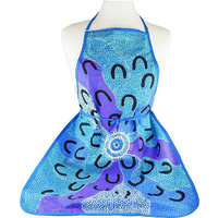 Yijan Aboriginal Art Apron - Crow Women Dreaming