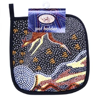 Tobwabba Aboriginal Art Pot Holder - Journey of the Coastal Kooris 