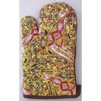 Yijan Aboriginal Art Oven Glove - Wallaroo Hunt