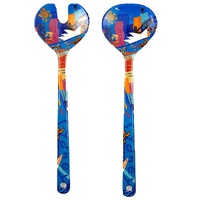 Jijaka Aboriginal Art Melamine Salad Servers - Sydney