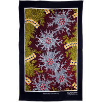 Bunabiri Aboriginal Art Cotton Teatowel - Bushland Dreaming