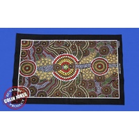 Bunabiri Aboriginal Art Teatowel - Colours of Our Land