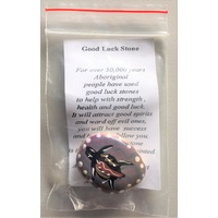 Good Luck Aboriginal Art Message Stones