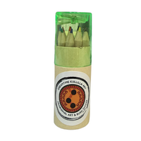 Craft Paper Mini Pencil Box (12) with Sharpener