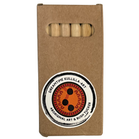 Aboriginal Flag Pencil Pack (6) - Dreamtime Kullilla-Art