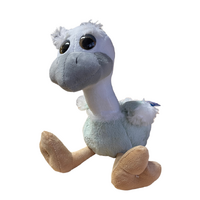 Dinki Di Plush Toy - Grey &amp; White Sitting Emu (25cm)