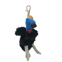 Plush Toy Keyring - 9cm Cassowary