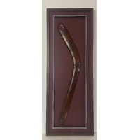 Framed Killer Hunting Boomerang - (Burnt design) - Kangaroo 