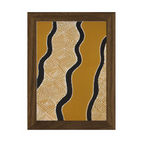 Framed Aboriginal Art PRINT (13cm x 18cm) - Murra Murra Dreaming