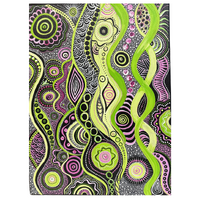 Maree Bradbury Aboriginal Art Stretched Canvas (45cm x 60cm) - Women on Country