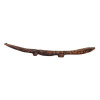 Maruku Arts Aboriginal Traditional Carved (45cm) Perentie Lizard (Ngintaka)