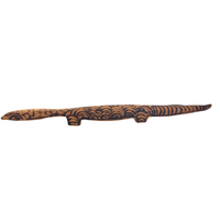 Maruku Arts Aboriginal Traditional Carved (48cm) Perentie Lizard (Ngintaka)