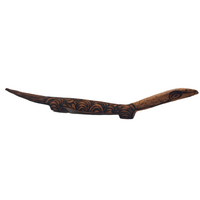 Maruku Arts Aboriginal Traditional Carved (50cm) Perentie Lizard (Ngintaka)