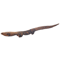 Maruku Arts Aboriginal Traditional Carved (51cm) Perentie Lizard (Ngintaka)