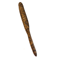 Maruku Arts Aboriginal Traditional Carved (32cm) Timpilypa - Single Music Stick