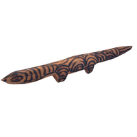 Maruku Arts Aboriginal Traditional Carved (31cm) Sand Goanna (Tinka)