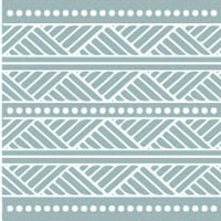 Aboriginal Recycled Mat (3m x 3m) - High Tide 