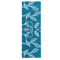 Eco Rubber Aboriginal design Yoga Mat - Lemon Myrtle