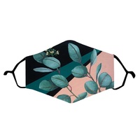 Melanie Caple Designer Custom Reusable Antibacterial Polyester Cotton Face Mask - Inside Out