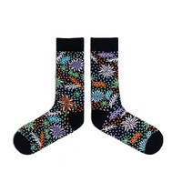 Spencer Flynn MEN&#39;S Aboriginal Art Socks - Bush Medicine