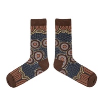 Spencer Flynn MEN&#39;S Aboriginal Art Socks - Mobs