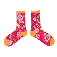 Spencer Flynn WOMEN&#39;S Aboriginal Art Socks - Walk With Us