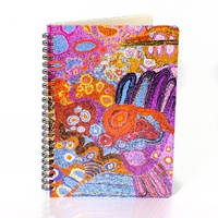 Better World Aboriginal Art A5 Spiral Notebook(150 pge) - The Seven Sisters