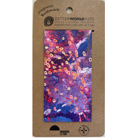 Better World Aboriginal Art Cardboard Magnetic Bookmark - Brush Tail Possum Dreaming