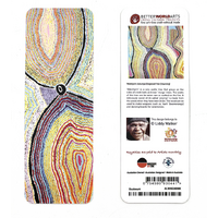 Better World Aboriginal Art Paper Bookmark - Wakirlpirri Jukurrpa (Dogwood Tree Dreaming)