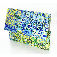 Aboriginal Design Foolscap Document Wallet - Ngarrindjeri Country