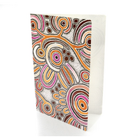 Aboriginal Design Foolscap Manila Folder - Regeneration