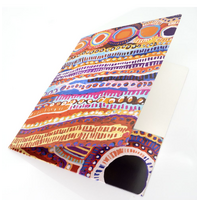 Aboriginal Design Presentation Folder - Two Dogs Dreaming