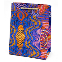 Aboriginal Art Handmade Paper Giftbag (Small) - Mulga Country