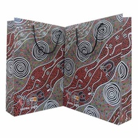 Warrina Aboriginal Art Giftbag (Large) - Bush Camp