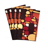 Aboriginal design Folded Wrapping Paper - Puli Stones