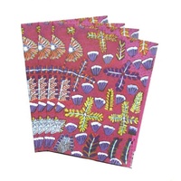 Aboriginal design Folded (Single Sheet) Wrapping Paper - Bush Medicine Plants