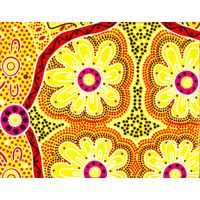 Warrina Aboriginal Art Wrapping Paper - Women's Business
